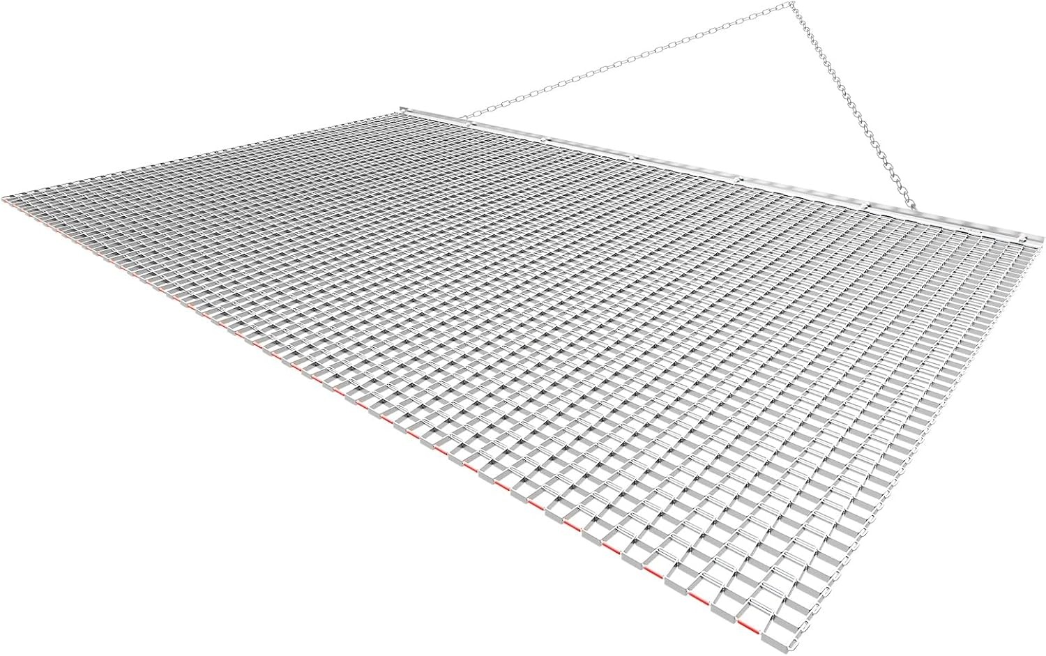 image:imageVEVOR Baseball Field Drag Mat Field Drag Yard Drag for ATVs UTVs Tractors Durable Galvanized Steel Mesh Drag Mat with Towing Chain for Gravel Driveway Ruts Farm Field Leveling7913 x 4803 x 039 inch