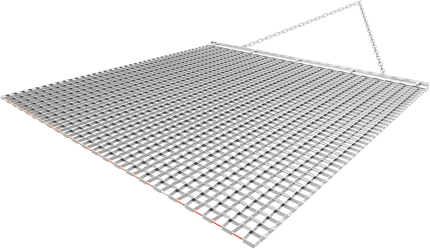 image:imageVEVOR Baseball Field Drag Mat Field Drag Yard Drag for ATVs UTVs Tractors Durable Galvanized Steel Mesh Drag Mat with Towing Chain for Gravel Driveway Ruts Farm Field Leveling4803 x 4803 x 039